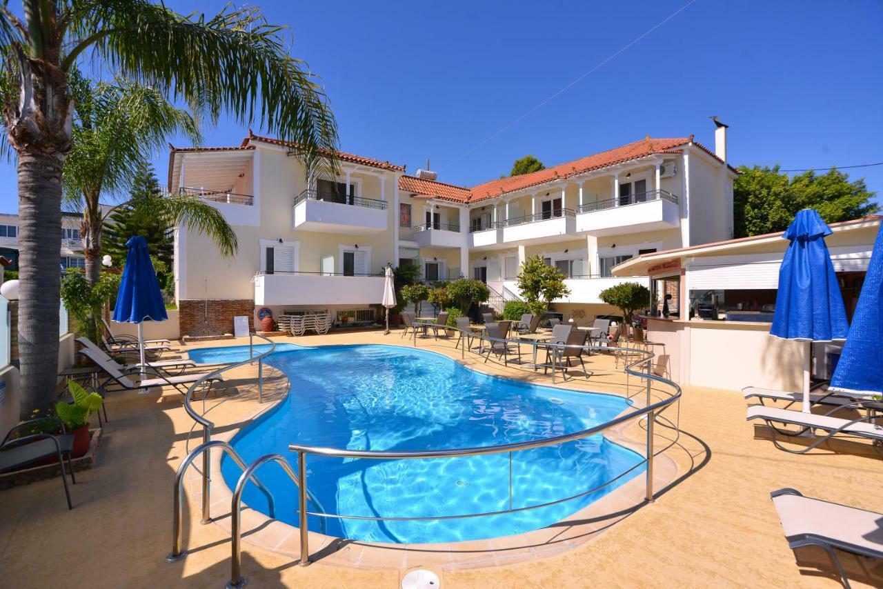Theoxenia Hotel Apartments Chrani Buitenkant foto
